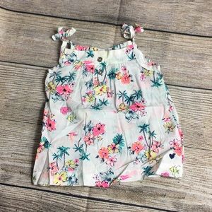 Carters Floral Shirt